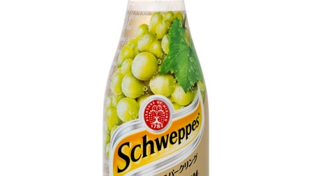 Adult carbonated "Schweppes Chardonnay Sparkling" that looks like champagne--with Chardonnay juice!