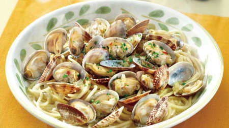 Winter only! Saizeriya clam soup pasta "salt vongole with soup"-also ginger-flavored pot-au-feu