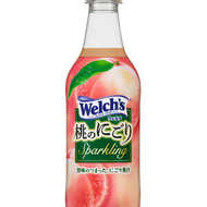 大人の濃厚ピーチソーダ「Welch's（ウェルチ） 桃のにごりスパークリング」