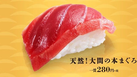 Coming-of-Age Day only! "Natural! Oma's Honmaguro" is coming to Kappa Sushi--Enjoy the rich and melty flavor