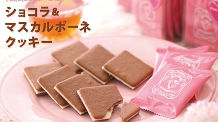 A cookie like tiramisu? "Chocolat & Mascarpone Cookies" from Tokyo Milk Cheese Factory