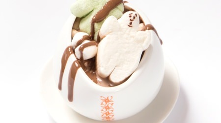 The ghost marshmallows are cute! "Ghostbusters" collaboration menu, Max Brenner for one week only
