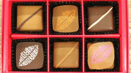 "Paris on the lips"-Fauchon's Valentine chocolate is sexy and cute! Special chocolate using "tea"