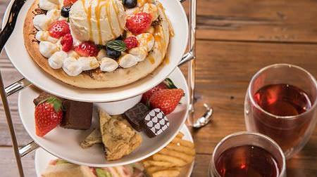 It's irresistible for chocolate lovers! ?? Max Brenner's First Afternoon Tea Set--White Day Limited Time Offer