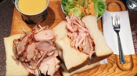 東銀座「アメリカン」のサンドイッチが最強！ふわっふわの食パン1斤に、具がどっさり【サンドイッチの日】