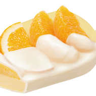 果汁58％の濃厚オレンジアイス！ミニストップに「贅沢なオレンジシャーベット」