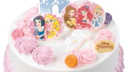 What a fairy tale! "Dreamy Princess Cake", a gathering of five Disney princesses, at Thirty One