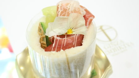 It's like a cake! Ginza Senbiya's "Melon with Spanish Ham Sandwich" is beautiful --GINZA SIX store limited item