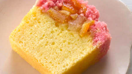 Moist cake x fruit & crumble! FamilyMart "Big Fruit Cake"