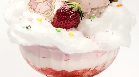 For "a little adult" Kiki & Lara cafe, Shibuya Hikarie! There are also menus that first appeared in Tokyo such as fluffy strawberry parfait