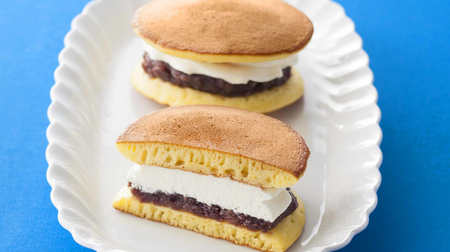 Smooth bean paste x rich whipped cream! 7-ELEVEN Japanese and Western eclectic sweets "Raw dorayaki using red beans from Tokachi, Hokkaido"