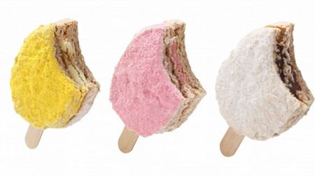 Like an ice lolly! Colorful "Dacquoise Bar"-Sandwich chocolate with fluffy dough