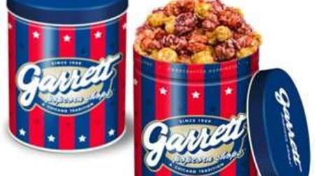 Garrett's first! "Mixed Berry Caramel Crisp" with 3 flavors--"Stripes & Stars Can" is back