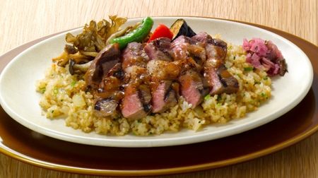Gravy ~! Introducing three types of luxurious "domestic beef loin steak" in Roiho, Western-style set, pilaf, and steak