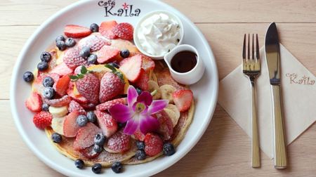 [Extraordinary] 1,800 yen pancakes for 390 yen! Appreciation campaign at Cafe Kaila Omotesando, limited to 100 people on a first-come-first-served basis
