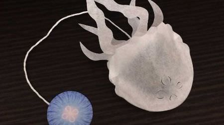 Blue tea with jellyfish ♪ "Jellyfish tea bag (butterfly pea)"