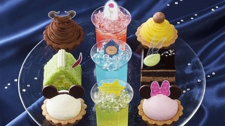 Beautiful and beast cakes too! The Tanabata limited "Disney Petit Cake Set" is wonderful--the theme is "two people who think"