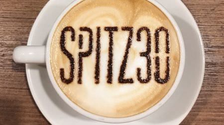 Spitz's masterpieces are on the cafe menu! Tower Records Cafe "SPITZ 30th ANNIVERSARY CAFE"