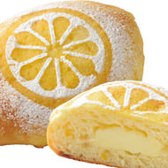 夏の1番人気パン♪「瀬戸内レモンのクリームパン」がHOKUOに--中はレモン果汁入りチーズクリーム