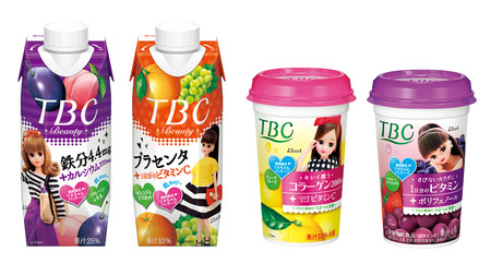 Girls' eternal longing "Licca-chan" is in the package! "TBC drink" Licca-chan package 4 types