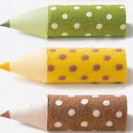 おいしい色鉛筆!?ブルージン「色えんぴつろーる」--大阪新阪急ホテルで買えるキュートなロールケーキ