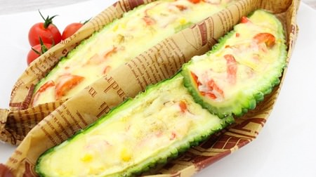 [Holiday recipe] "Grilled bitter gourd mayonnaise" made without using gas--Mix bitter gourd with melty cheese and mayonnaise