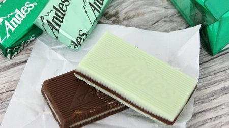 American chocolate mint! Andean "Mint Parfait Shin" and "Cream Mint Shin" are refreshing and delicious