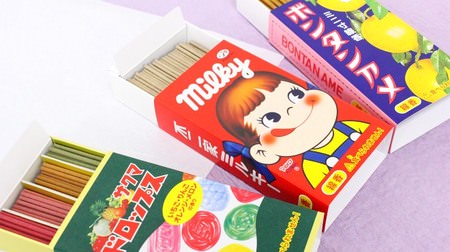 Collaboration incense sticks with "Milky" and "Sakuma Drops" are of high quality! Healed by the sweet scent