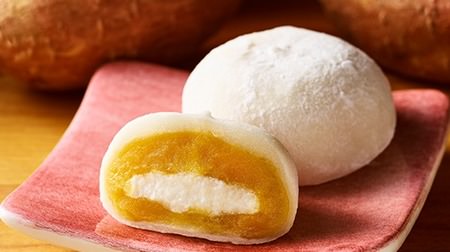 Melting autumn sweets! Lawson "Pure fresh cream Daifuku of Anno potatoes from Kagoshima prefecture"