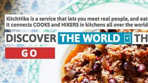 "Kitch Hike", a service where you can meet the "home taste" of the world You can also offer your own home cooking!