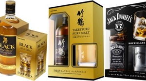 Let's give whiskey on Father's Day Gift pack with original glass released