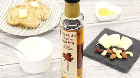 A "new" maple syrup with a beautiful amber color! "Golden Delicate Taste" arrived at Seijo Ishii