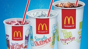 Limited time offer for McDonald's carbonated drink "100 yen"