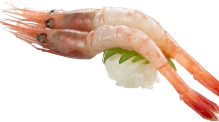 Delicious sushi made with "natural" sushi! "Raw sweet shrimp" purchased raw without freezing