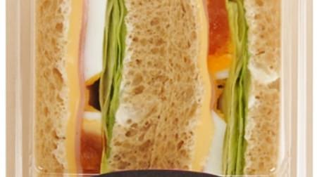 ファミマ×ライザップ初のサンドイッチ！「RIZAP ハムとチーズのサンド」がついに来た