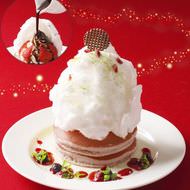 しゅわっと。銀座コージーコーナー「クリスマスパンケーキ～メルティマジック～」はムービージェニックな新作デザート♪