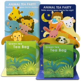 動物型の緑茶ティーバッグ「ANIMAL TEA PARTY」発売　カワイイ見た目でリラックス