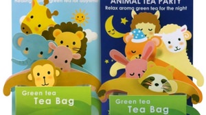 Animal-shaped green tea bag "ANIMAL TEA PARTY" released. Relax with a cute look