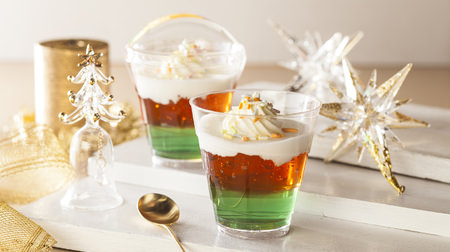 Red x green glittering Christmas sweets! 7-ELEVEN "Colorful Tree Jelly"