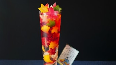 I want you to drink in love! "Hyakunin Isshu Cocktail" expressing "pale love" is now available at the Lake Biwa Hotel