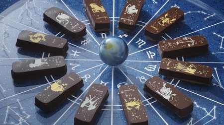 The new chocolate "Starry Sky Shine" following that "Planet Chocolat" is romantic! Assorted bonbons with the image of 12 constellations