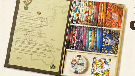 Feel like traveling the world with tea! Lupicia "Book of Tea Voyage" is wonderful