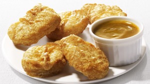 "Fruit curry sauce" for mac nuggets Is the sweetness of fruits addictive?