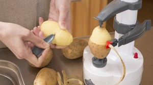 Electric peeler "Easy Peeler" released Cordless, just press the switch!