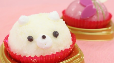 Mofumofu ~! "Kuma-san cake" lined up in 7-ELEVEN for only 7 days is super cute--"Flower cake" is also limited to the Doll's Festival