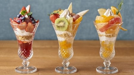 「フタバフルーツパーラー」が新宿マルイ本館にオープン！旬の果物たっぷりパフェやホットケーキも