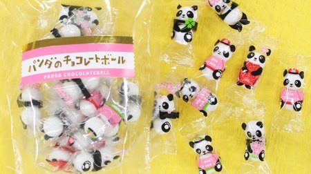 Panda Wassa ~! The cuteness that makes you want to keep the "panda chocolate ball" found in KALDI in your pocket.