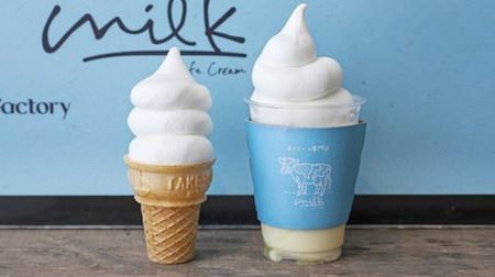 「生クリーム専門店ミルク」が関西へ！大阪・なんばCITYにオープン--“究極の生クリーム”を堪能して
