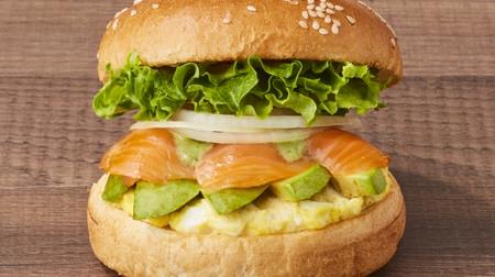 Absolutely good! New "Salmon Avocado Sandwich" for Freshness--with olive oil basil sauce