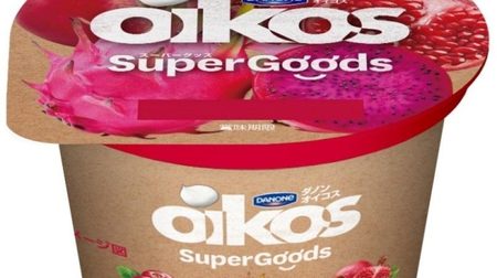 Three "red fruits" are added to the dense Greek yogurt "Danone Oikos"! "Red Super Fruit Mix"